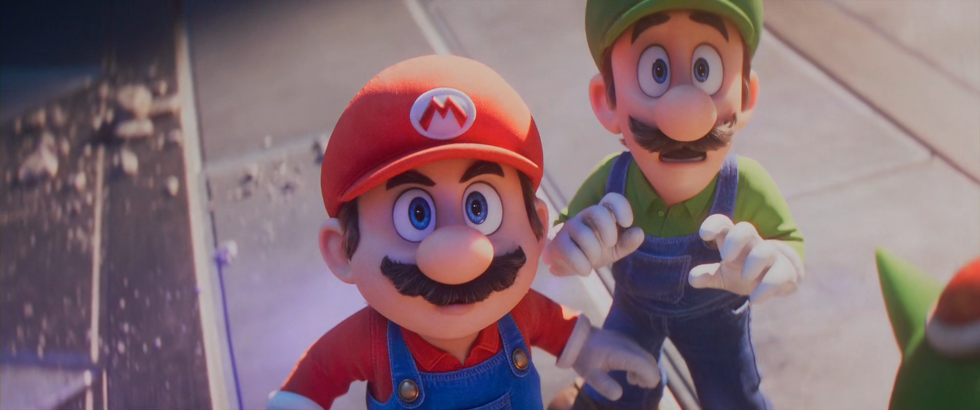 Mario face à Bowser
